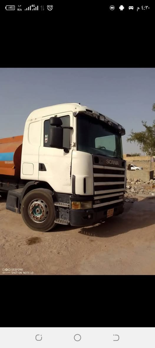 سلام عليكم اسكانيا تنكر للبيع موديل 2001  السعر 120 وبيها مجال  عنوان بصره سفوان رقم الهاتف ***********  ***********
