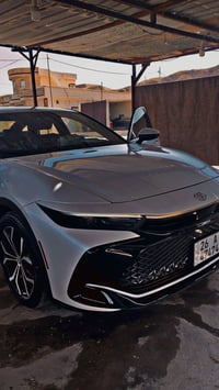 تويوتا كراون هايبرد موديل 2025 رقم صلاح الدين مميز بدون ضرر ماشية 37 ا...