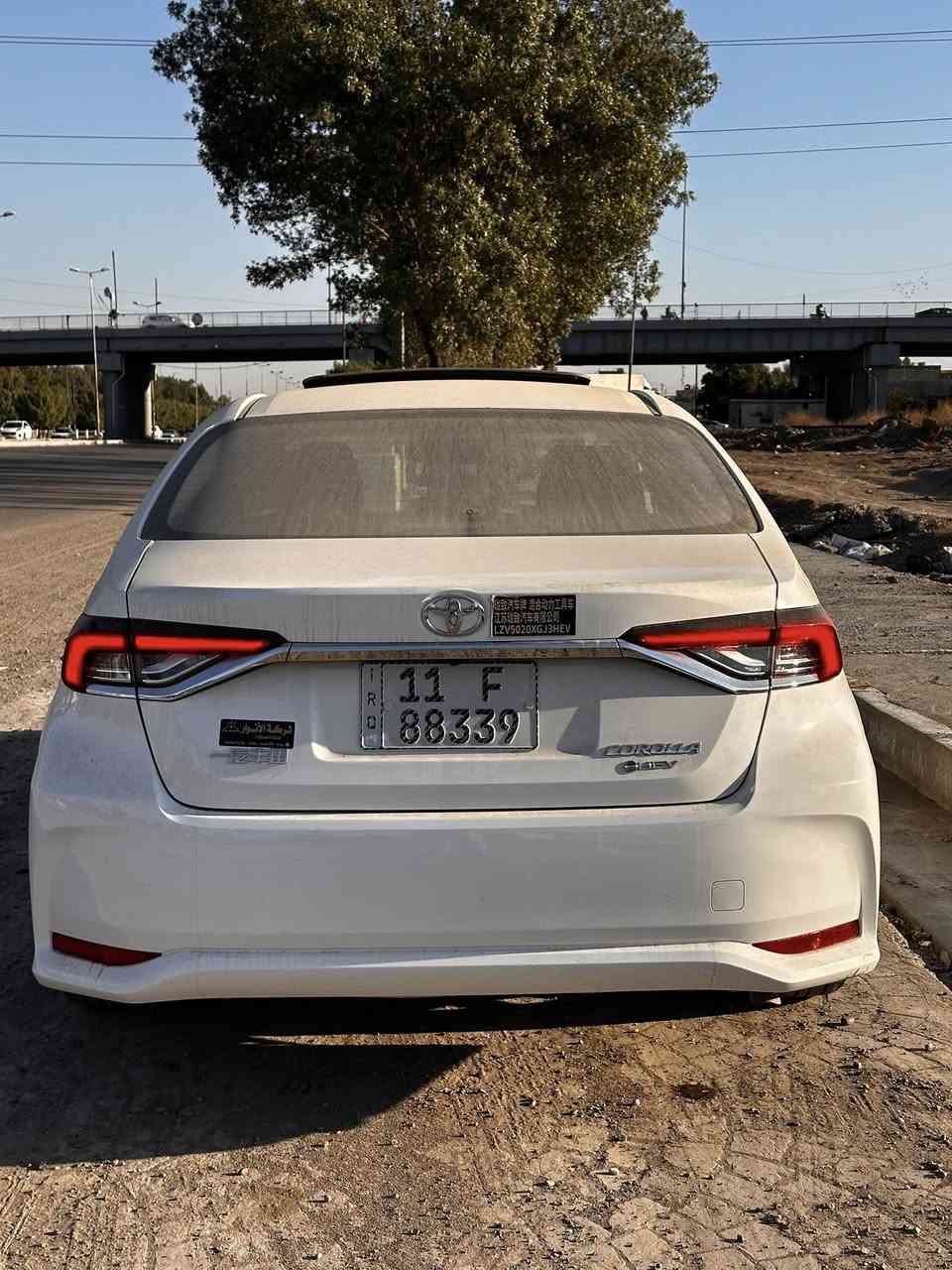 السلام عليكم كورلا هايبرد 2025  السياره زيرو رقم بغداد  فتحه اشاير بالمري قطعتين تبريد سايد بريك دكمه رقمها مميز السعر ٢٤،٥٠٠ 
مكاني بغداد شعله 
الرقم ***********
