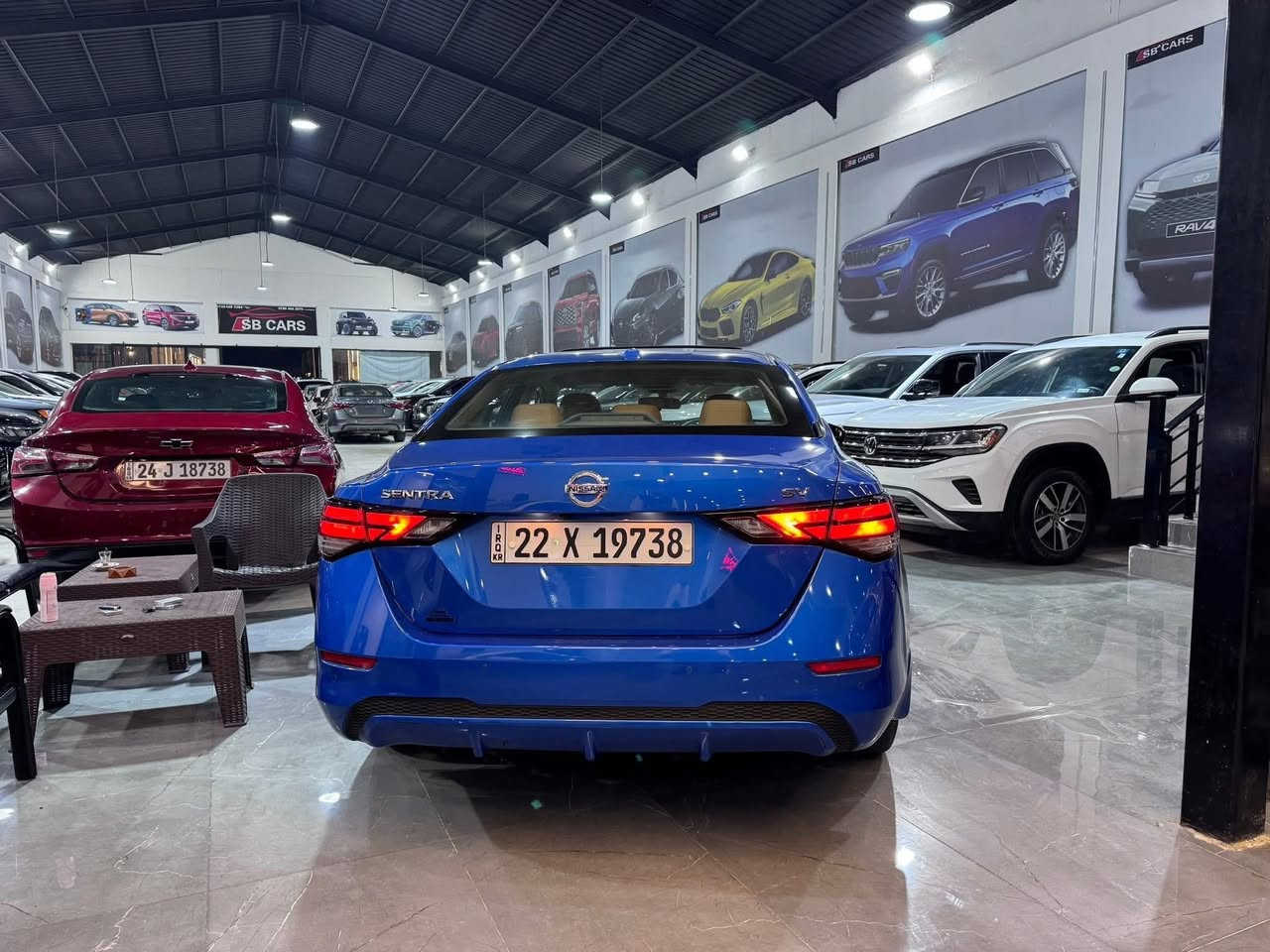 Nissan Sentra 2023
سعر بلاشش 127$ قفل🔥🔥  
***********
***********

سيارة شكل جديد 
مواصفات SV بلاص
فتحة
بصمة
داخل زعفراني
كراسي جلد كهرباء و هيتر
ماشیە ٢١ آلاف مايل فقط
ستيرن هيتر
وياله ١٩
رادارات ٣٦٠ درجة
اوتو هولد
بصمة
تشغيل عن بعد
كيج الكتروني
تبريد قطعتين
تحكمان ستيرن
❌جاملغ و بنيد
أرباك ستير طاك مسستم💯/💯
موجودة 📍اربيل معرض S.B cars🚘
مرقم أربيل بسمي تحويل او وكالة ثاني يوم

ملاحظة ❌عدنا خدمة اقساط اذا مقدمة ٨٠$(ثمانين ورقە)

***********
***********
