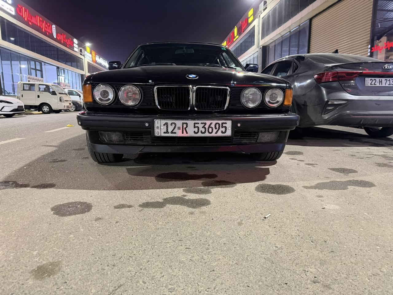 لسلام عليكم للبيع BMW 740
رقم نينوى جديد هزه جديده
صبغ عام جماليه 
جامات كهرب مري كهرب
داخل مخمل
تبريد تدفئه 
كير مكينه شرط
تخم تاير + ويل كب + باتري جديد
السياره مصروف عليها هواي 
حساسات امامي خلفي 
شاشه + كاميرا + مضخم صوت 
برده خلفيه بلادي
للاستفسار ***********
***********

