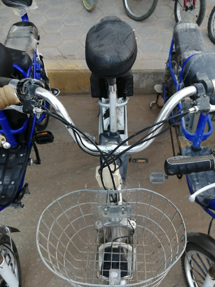 باسكلات شحن انضاف باتري جديد اسعار مختلفه العنوان كربلاء حي رمضان قرب مجمع فلس ونص *********** كربلاء, العراق
