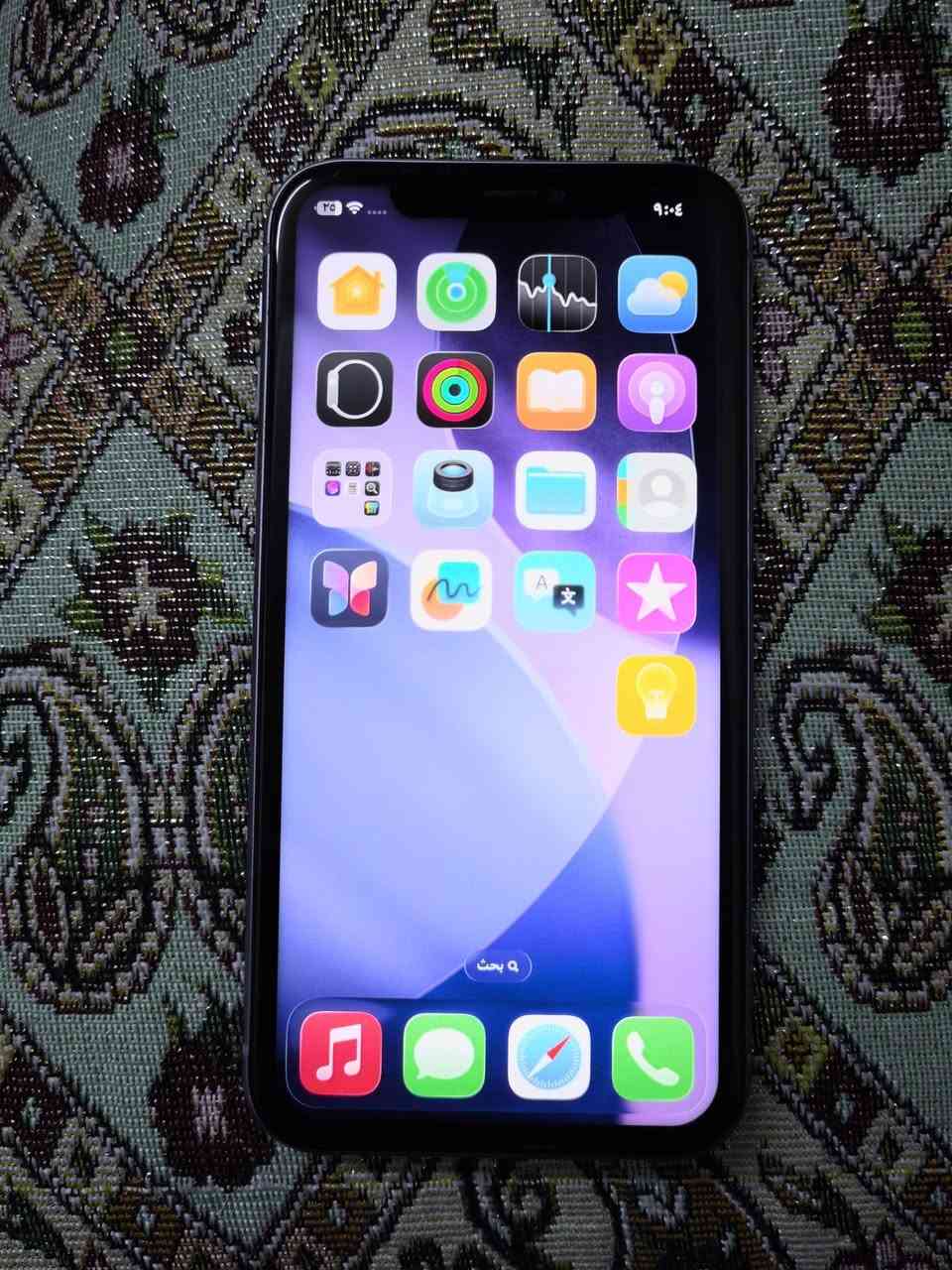 السلام عليكم
ايفون 11 عادي 
نموذج LA 
ذاكره 64 
تك سيم 
لون بنفسجي 
بطاريه 75 اصليه 
ومبدل شاشه اصليه وفيس ايدي شغال 
كامراته حلوه 
مراوس بجهاز اندرويد
مكاني حي الانتصار شارع 60


**إذا كنت صاحب هذا الإعلان وتريد حذفه لأي سبب، رجاءا أرسل رسالة إلى الدعم الفني**