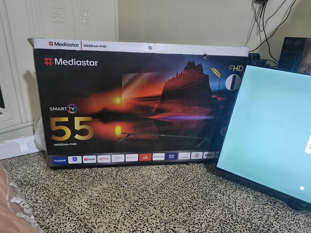 سلام عليكم شاشه حجم ٥٥حقيقي نوعها ميديا ستار انترنت آخر إصدار جديده ممستخدمه ابد سعرها ٤٠٠بيها مجال شويا مكاني بغداد الأمين متواجد خاص


**إذا كنت صاحب هذا الإعلان وتريد حذفه لأي سبب، رجاءا أرسل رسالة إلى الدعم الفني**