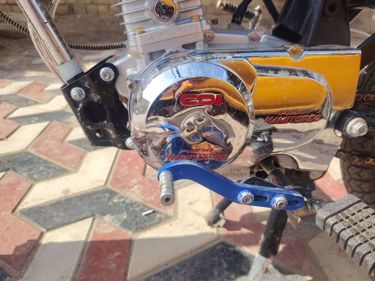 سلام عليكم دراجه للبيع تعمير صارلها شهر من تعمرت كله جديد وصلي مكينه تيربو بجيس دراجه 
بدون مكفوله عشاير سعر ٦٥٠ بيها مجال قليل تصال ***********
