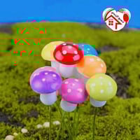 خدع بصرية • نباتات صناعيه • دعسوقة وفطر