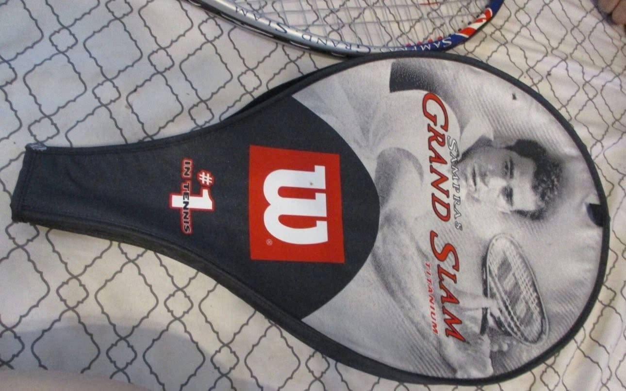 مضرب تنس من طراز Wilson Pete Sampras Grand Slam يتميز بإطار من التيتانيوم وتصميم أزرق وفضي.


**إذا كنت صاحب هذا الإعلان وتريد حذفه لأي سبب، رجاءا أرسل رسالة إلى الدعم الفني**