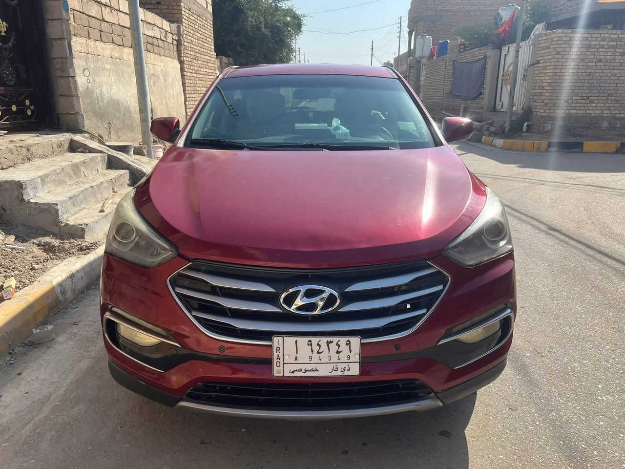 سلام عليكم سنتافي 2018 للبيع وارد امريكي جاملغ وبنيد بدون ضرر داخلي سياره جاهزه كير مكينه تبريد حداديه حره السياره بأسمي ذي قار سوق الشيوخ 133 وبيه مجال 
***********
