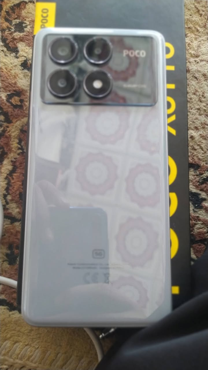 السلام عليكم
Poco x6 pro 5G
ذاكره 512. لون اسمنتي.  جهاز كامل ملحقات. مع 5 كڤرات. مكفول من كلشي. جهاز يشغل 120 fps
مقاوم للماء والغبار بمعيار ip67 السعر 325.000
مكان كربلاء توصيل ما عندي


**إذا كنت صاحب هذا الإعلان وتريد حذفه لأي سبب، رجاءا أرسل رسالة إلى الدعم الفني**