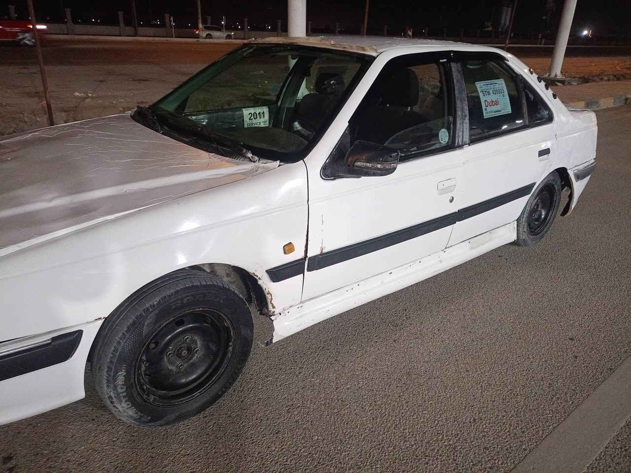 بيجو بارص ٢٠١١ محرك كير حدادية تخم تاير كلهن جدد هستوني مسويهن فقط بديها تعبان يرادلة ترتيبات كماليات فقط رقمها بصرة وراعيها يريد يداور مكان السيارة النجف سعرها ٢٢  ***********
