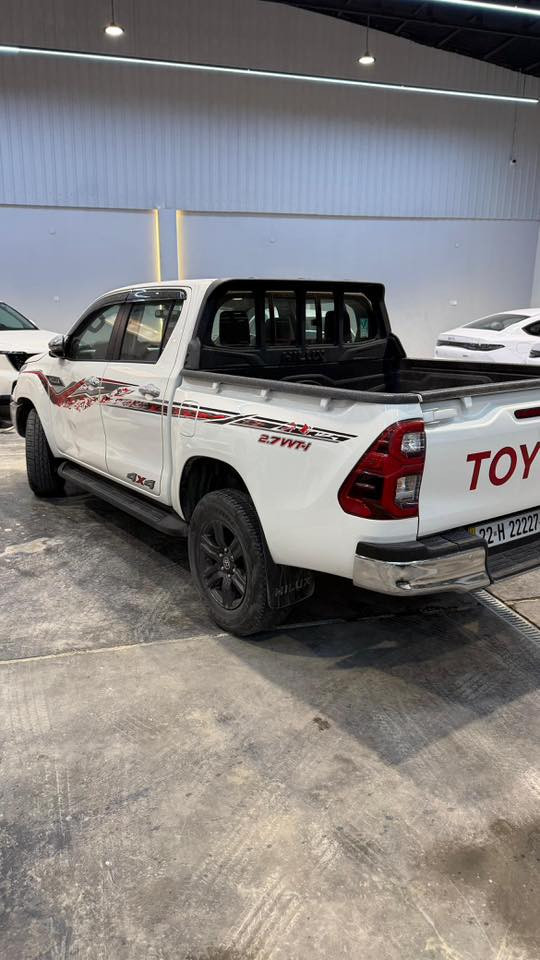 للبيع هايلوكس 2024 ساز (تبريد كشنات)
بعدهي داخلة ضمان الشركة

السيارة نظيفة جداً ما نازلة بر، استخدام شخصي فقط.
الممشى 32 ألف كم.
رقم مميز

بيها فقط هاي الضربه وماتصلحت

مكان السيارة: النجف.

للاستفسار والتواصل على الرقم
***********
