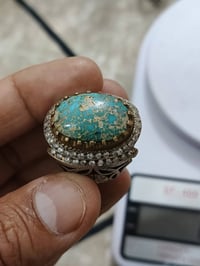 نيشابوري خاتم جميل صياغه ثقيله قياس 25-26 سعر 150 الف مكاني مدينة الصد...