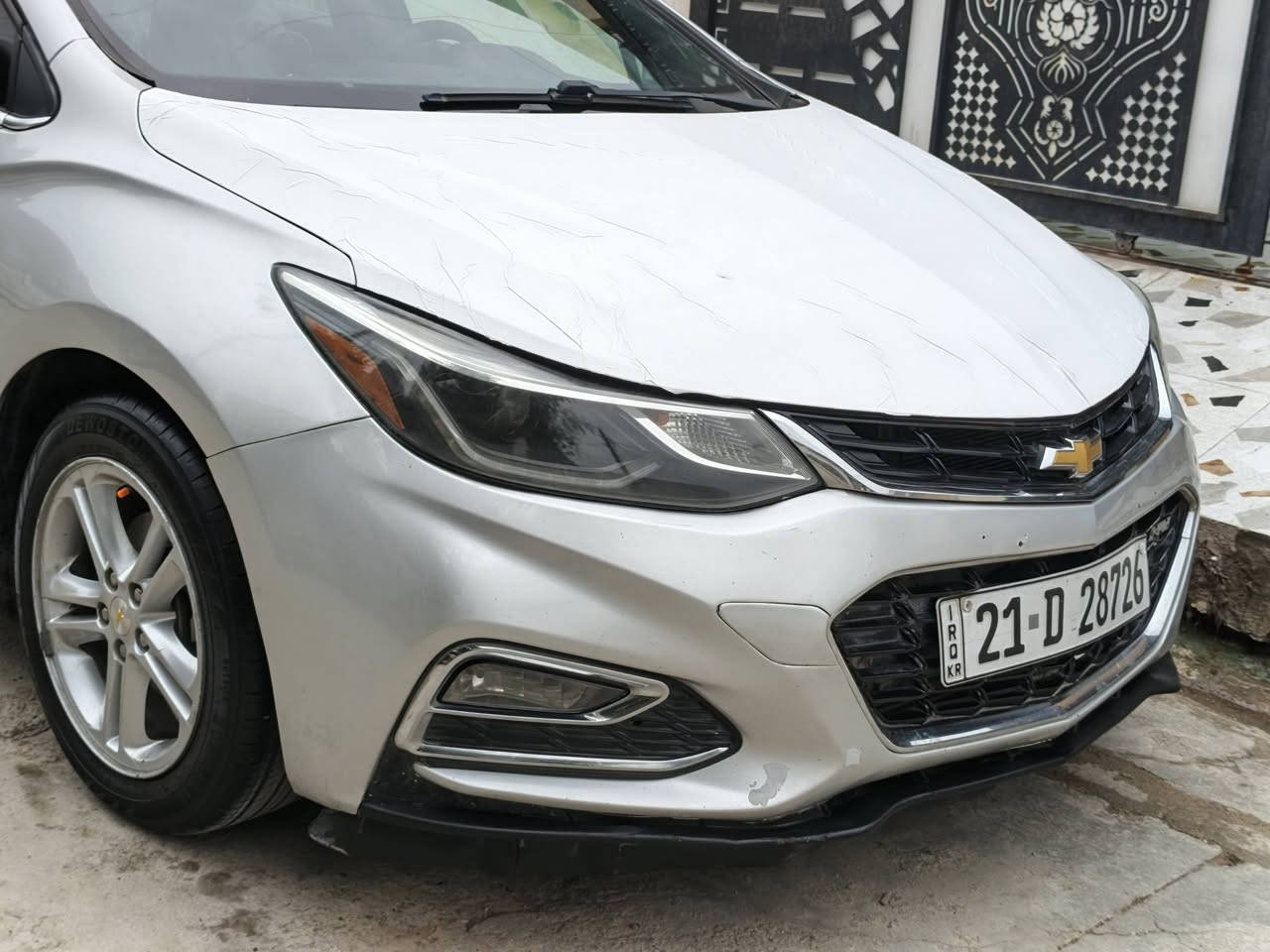 كروز للبيع موديل 2017بيها فقط قطعتين صبخ بونيد وجاملخ و4اصابع طرف اسكن بشاصيمكينه لاصرف لابخار بشرط مكينه مامفتوحه سياره ماشيه 130سياره احله من اصوره سياره عل يد ثاني من 2017الحد هسه سنويه جديده رقم جديد بطاقه بنزين موجود سعرها 96بي شي قليل مجال اشراي يخابر مكان اسياره كركوك رجان اقرء المنشور زين رقم الموبايل ***********
