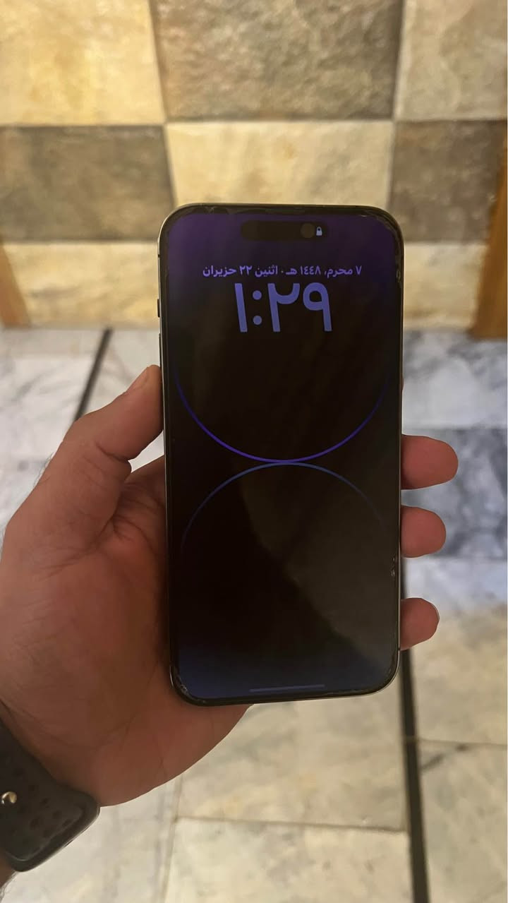 ايفون 14 برو ماكس 
شرق اوسط الجهاز وتر مكفول
من اي عطل او تبديل بطاريه 78‎%‎
السعر 780 بي مجال بسيط للشراي كربلاء, العراق


**إذا كنت صاحب هذا الإعلان وتريد حذفه لأي سبب، رجاءا أرسل رسالة إلى الدعم الفني**