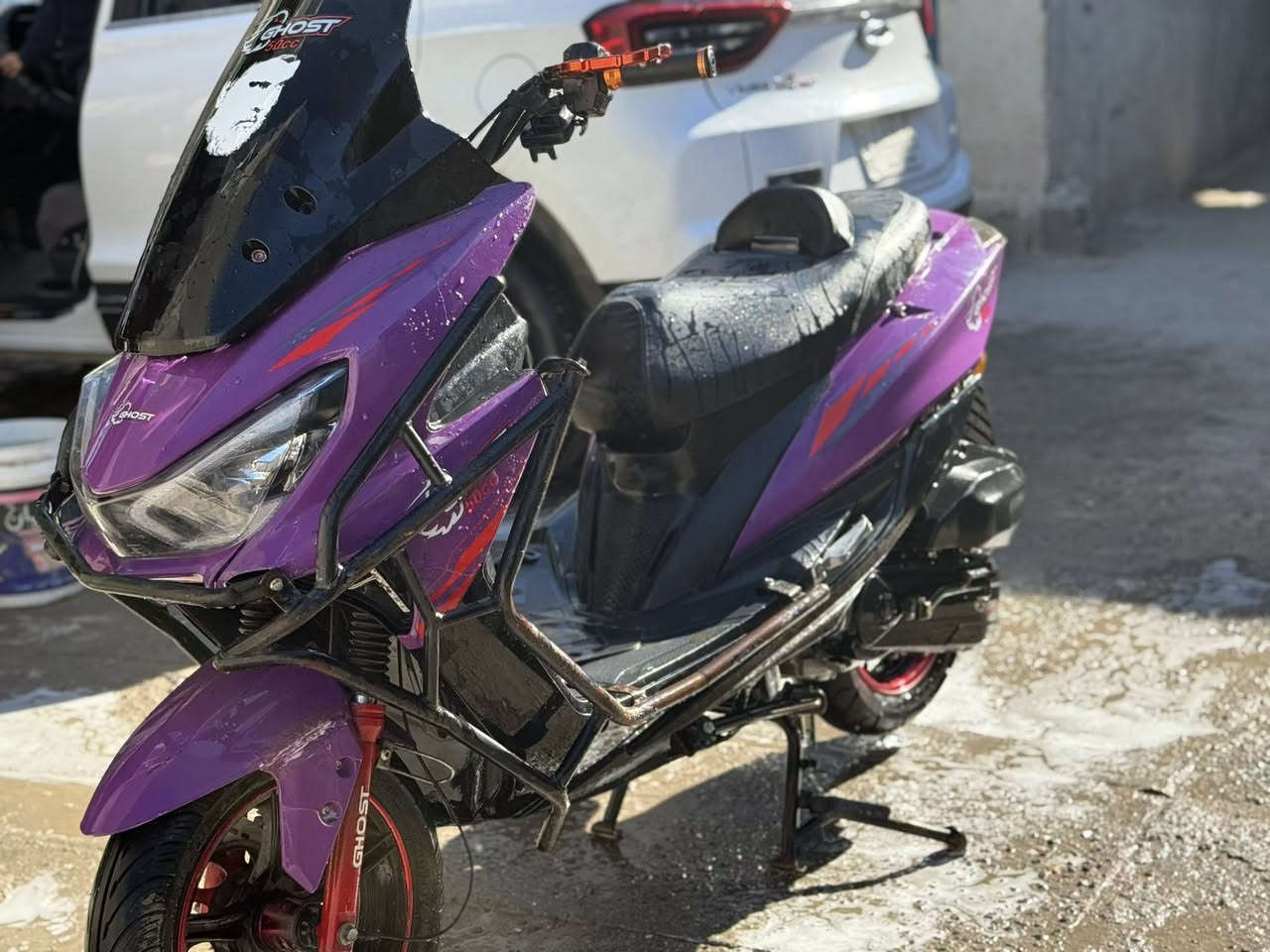 دراجه سترونك مديل 25 محرك 150 دراجه جديده السعر 950 الف وبيه مجال قليل مكاني بصرة كرمه علي  اتصل على هذا الرقم ***********
