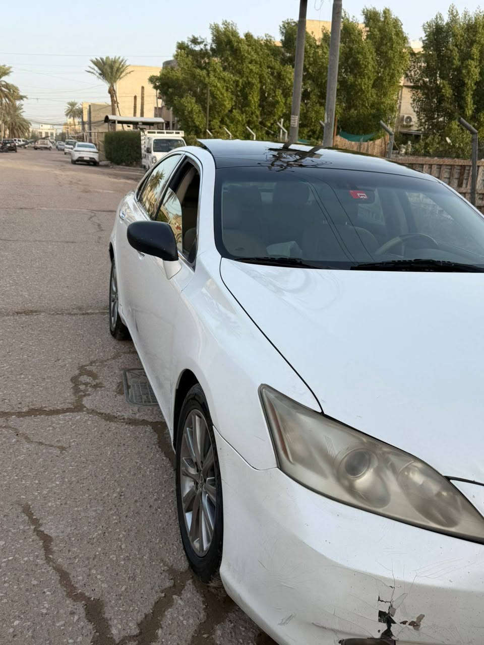 السلام عليكم
لكزز es350 ٢٠١١ كفاله من الكص والضربة السيارة جاهزة متومه سليمانيه بدون سنوية للبيع مكانها بغداد للتواصل 
***********
