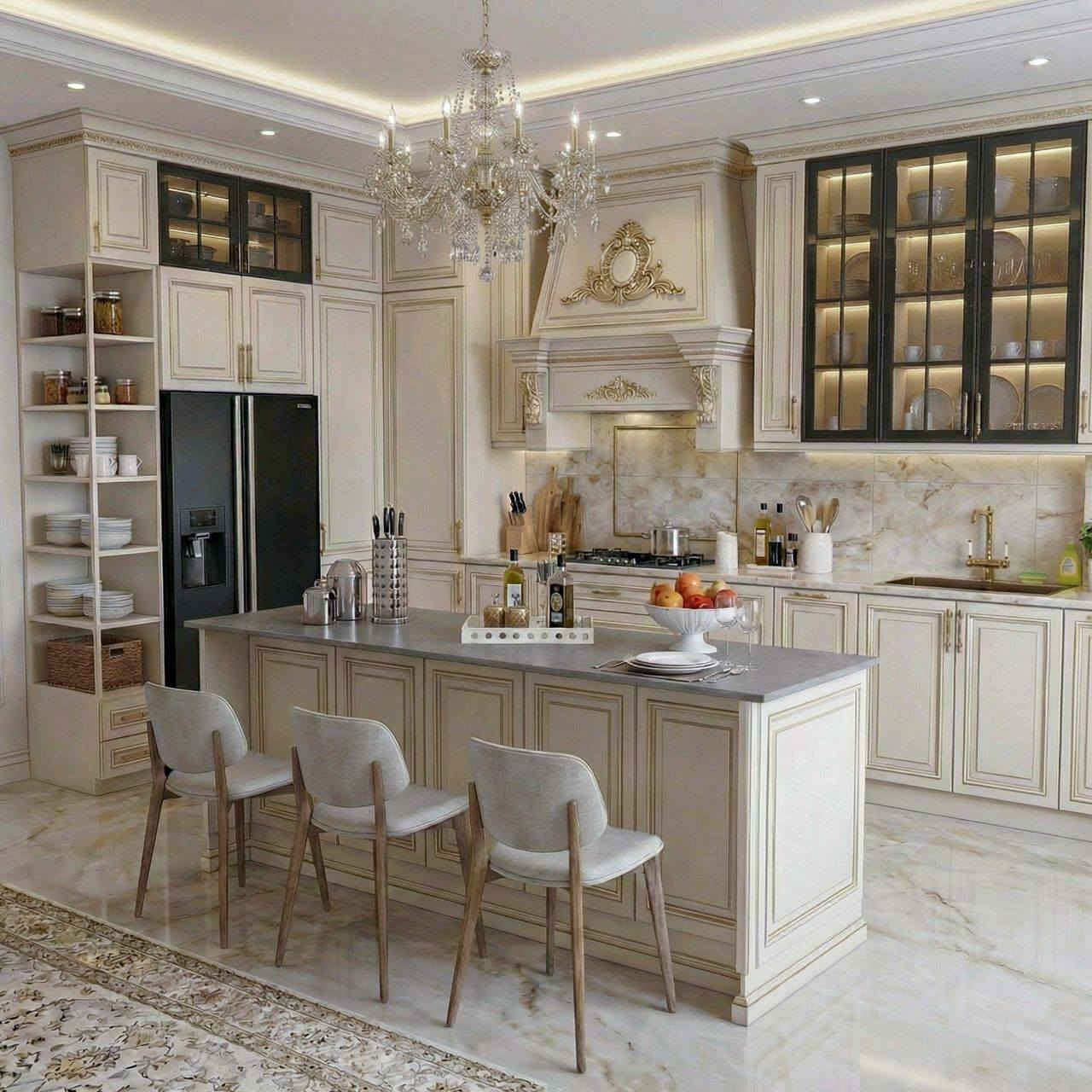 تحية طيبة للجميع
تصميم مطبخ كلاسك جار العمل على تنفيذه 
موقعنا بابل شارع الشاوي قرب غرفة التجارة 
***********
***********
