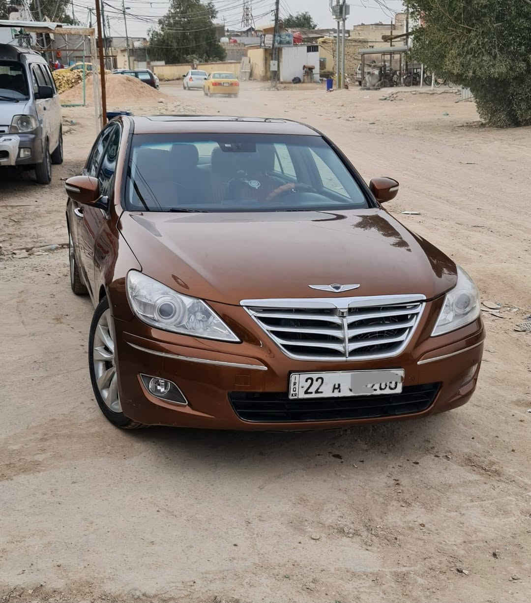 جينيسس مديل 2009 وارد امريكي
سيارة بيه ضربة با جاملغ جهت العبري بي ضربة مال الوارد مكينته محورة 3000  بية زرف بل راديتر تريد احنه نسوي او انت الباقي كله ممتاز من حدادية من بدي السيارة اما الباقي من دواخل وتكم وكهربائيات كله جديد وشغال سيارة ب 75 وبية مجال الرقم للتواصل:***********
