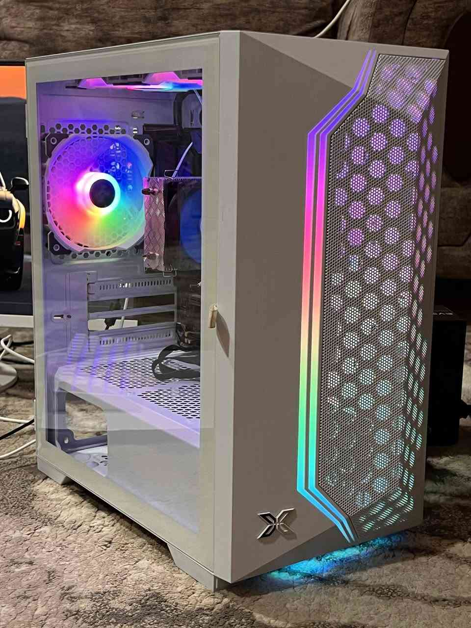 AMD Ryzen 5 PRO 5650GE المعالج مدمج بكرات شاشه
T-Force Delta RGB 16GB DDR4 رامات 

Cpu Cooler AG400 مبرد 

AMD B450 m  gaming TUF مذر بورد 

Hydro PRO 700W FSP  بور سبلاي 
1T ماركه wb HHD هارد 
500 ssd   هارد ماركه ممتازه
كيس مني شركه زكماتك لون ابيض 
سعر 600 وبي مجال لطيبين


**إذا كنت صاحب هذا الإعلان وتريد حذفه لأي سبب، رجاءا أرسل رسالة إلى الدعم الفني**