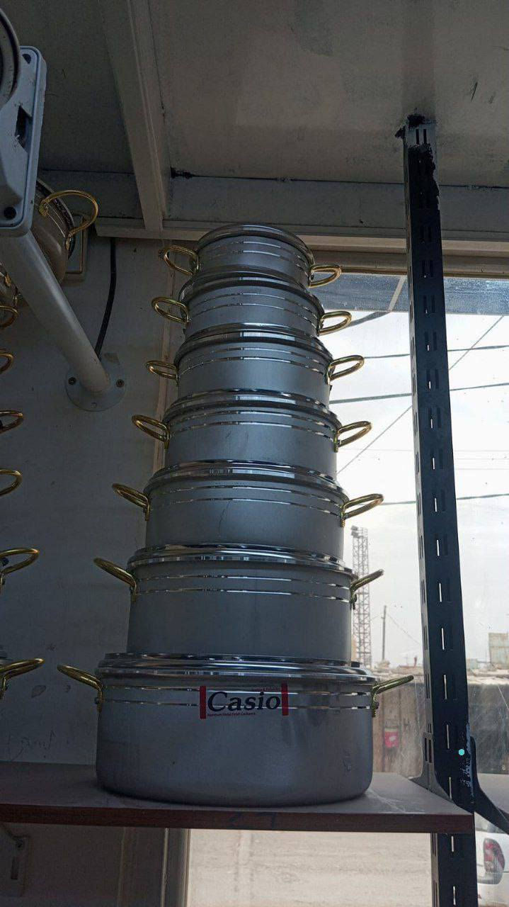 ✨ تشكيله قدور ومقالي طبخ فخمه ✨

متوفر عدنا أجمل أنواع القدور والمقالي بتصاميم عصرية وجودة عالية، مناسبة لكل مطبخ 👩‍🍳

🔹 طبخ متساوي وتوزيع حرارة ممتاز
🔹 طبقة غير لاصقة لطبخ صحي وتنظيف سهل
🔹 مقابض قوية ومريحة للاستخدام
🔹 تصاميم أنيقة وألوان متنوعة تناسب كل الأذواق

متوفر عدة موديلات ومقاسات مختلفة مثل:
✔️ قدور جدر ستيل
✔️ قدور جرانيت
✔️ مقالي متعددة الأحجام
✔️ أطقم طبخ كاملة

السعر مناسب والجودة مضمونة 👍
للحجز والاستفسار راسلونا على الخاص.


**إذا كنت صاحب هذا الإعلان وتريد حذفه لأي سبب، رجاءا أرسل رسالة إلى الدعم الفني**