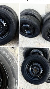 تايرات ويل حجم 15 مستخدمهن سبوع بس وبعت السياره سعر 250 بيهن مجال بعده...