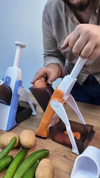 قطاعة خضار عمودية • قابل ضبط ٠٫٥-٨مم • بدون كهرباء