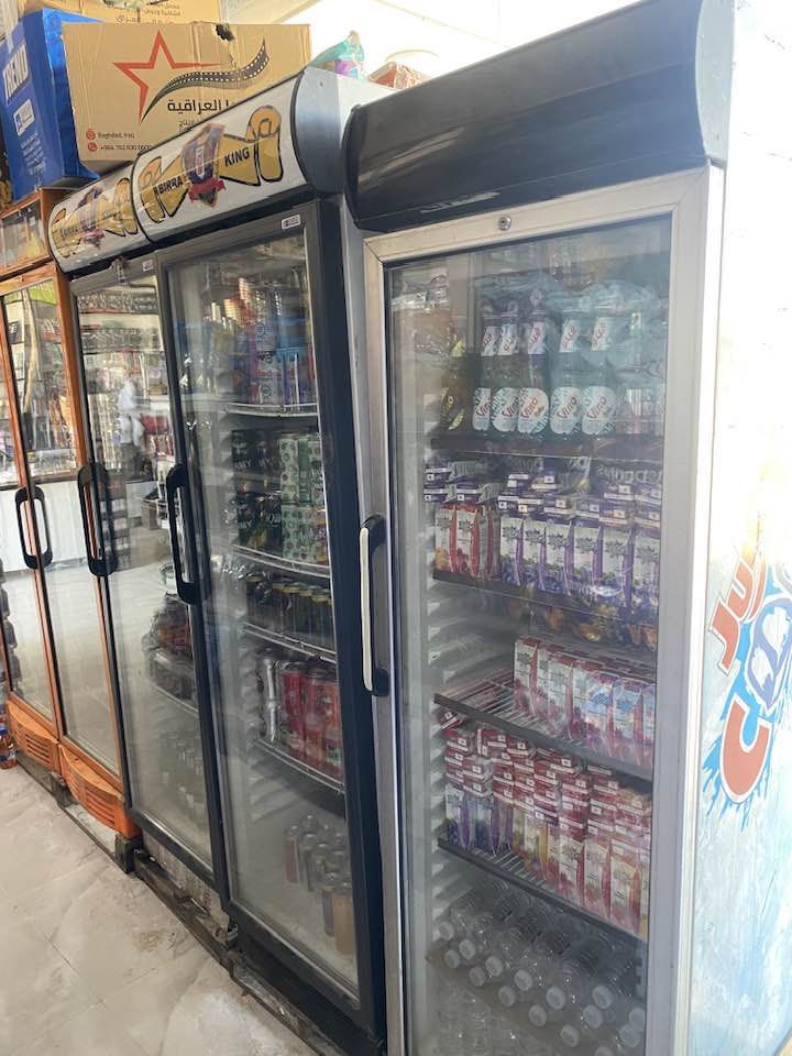 للبيع 
برادات عموديا شغالات بحاله جيده
العدد 5 
مكان تكريت فلكة فرسان العلم 
أسواق الروضان
الاستفسار اتصل ع الرقم 
***********
