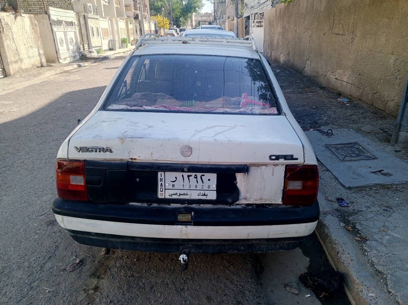 أوبل فكترا كير عادي بغداد باسمي سنويه بدون تبريد موديل 1990 مشروع وطني السعر 30ورقه العنوان بغداد الكاظميه الدولعي