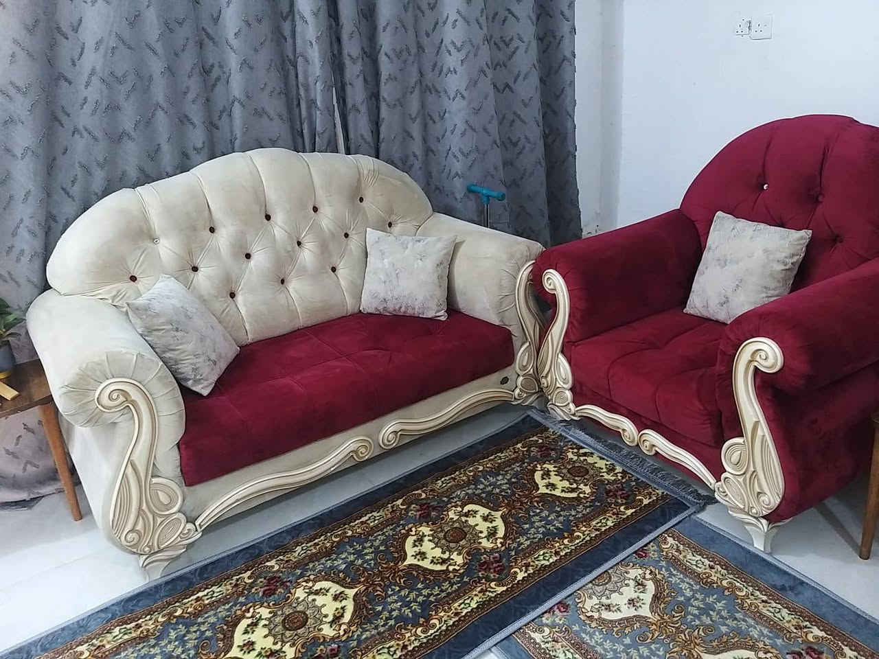 تخم نظيف جداً، قماش ممتاز، جاهز للاستخدام مباشرة، مناسب للشقق والبيوت، السعر قابل للنقاش


**إذا كنت صاحب هذا الإعلان وتريد حذفه لأي سبب، رجاءا أرسل رسالة إلى الدعم الفني**