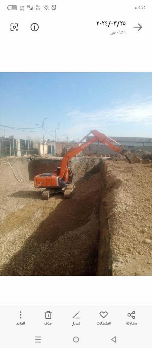 السلام عليكم للبيع حفارة زت ثري مكفولة كفاله عامة ***********
