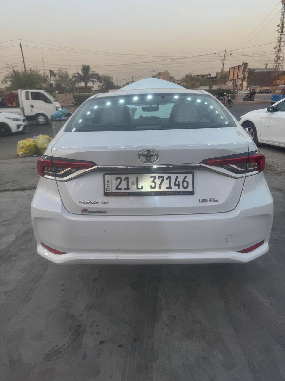 تيوتا كورلا ساز 2023
ماشيه 59,000
فول مواصفات 1/1

محرك 1,800 cc 

السيارة ضمان شركة ساز 

•   (محولبه مع طعجه بالباب الايمن ) 

• مري شفط + حساسات امامية وخلفية 8 

• اللون ابيض صدفي 

• السعر 180  

للاستفسار على الخاص او رقم الهاتف  

***********
