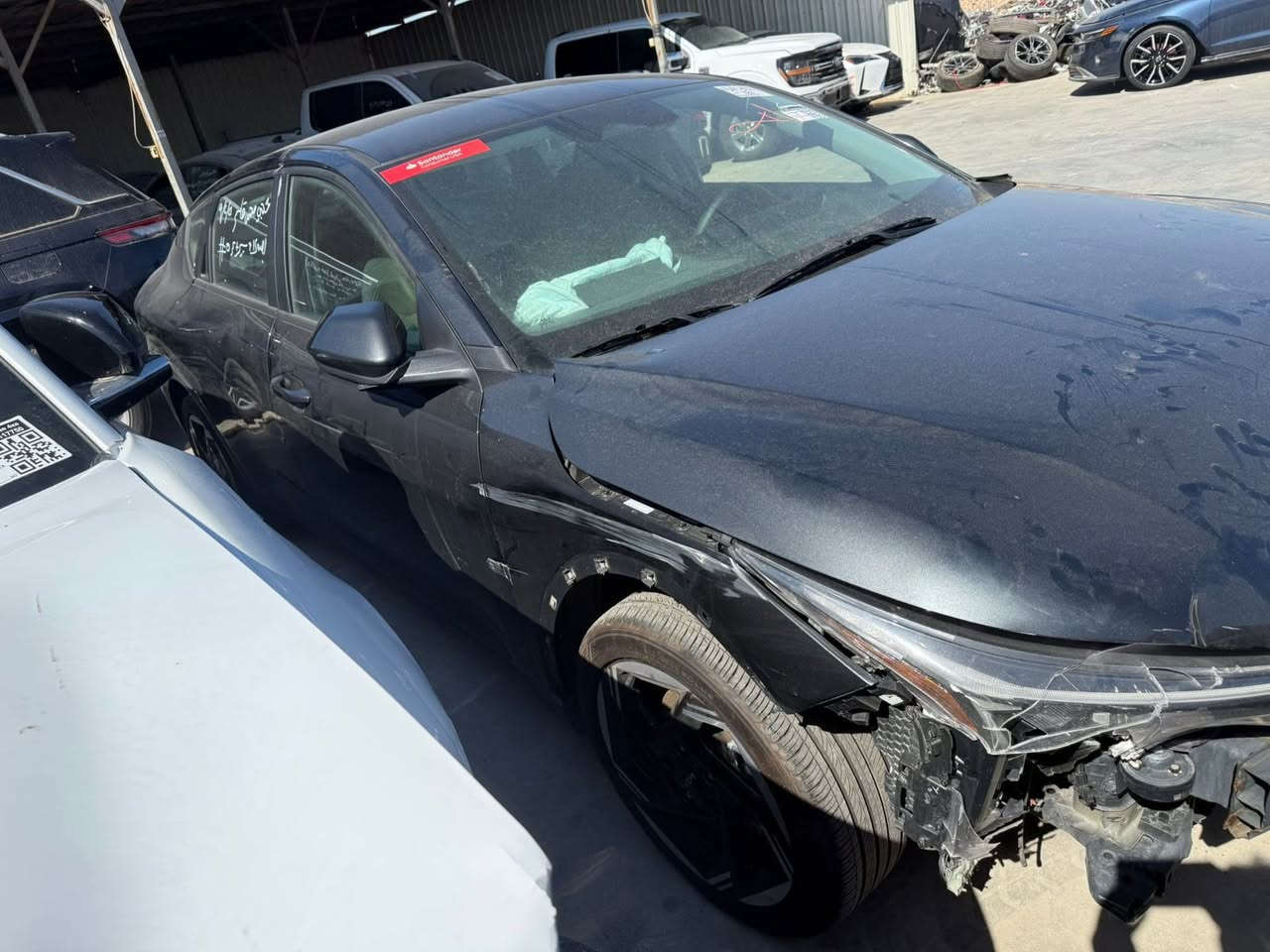 سلام عليكم
كيا k4
                موديل 25
حادثها كما واضح بالمنشور 
حدثها سطحي بدون الغود وشواصي
يرياك دركه+ستيرن 
لونها زيتوني 
تعمل وتسير 
تنباع على وضيتها بدون تصليح 
سعرها مطروحه بالأردن ب110
واصل بغداد على كتاب شهداء ب120
او حره منفيس بسم المشتري 145
توصل بعد التفاق خلال 5 ايام 
ايضاً يوجود تعقيب ونقل من الأردن إلى العراق 🇮🇶 
ايضاً يوجود كروب واتساب https://chat.whatsapp.com/GixH6PjafciIKrzP2u63FA?mode=gi_t
او تصال ***********ابو يوسف 
الرقم الأردني ‭00 962 7 8511 8411‬ابو سيف 
الفرع الأول واسط كوت 
الفرع الثاني الأردن منطقه الحره
