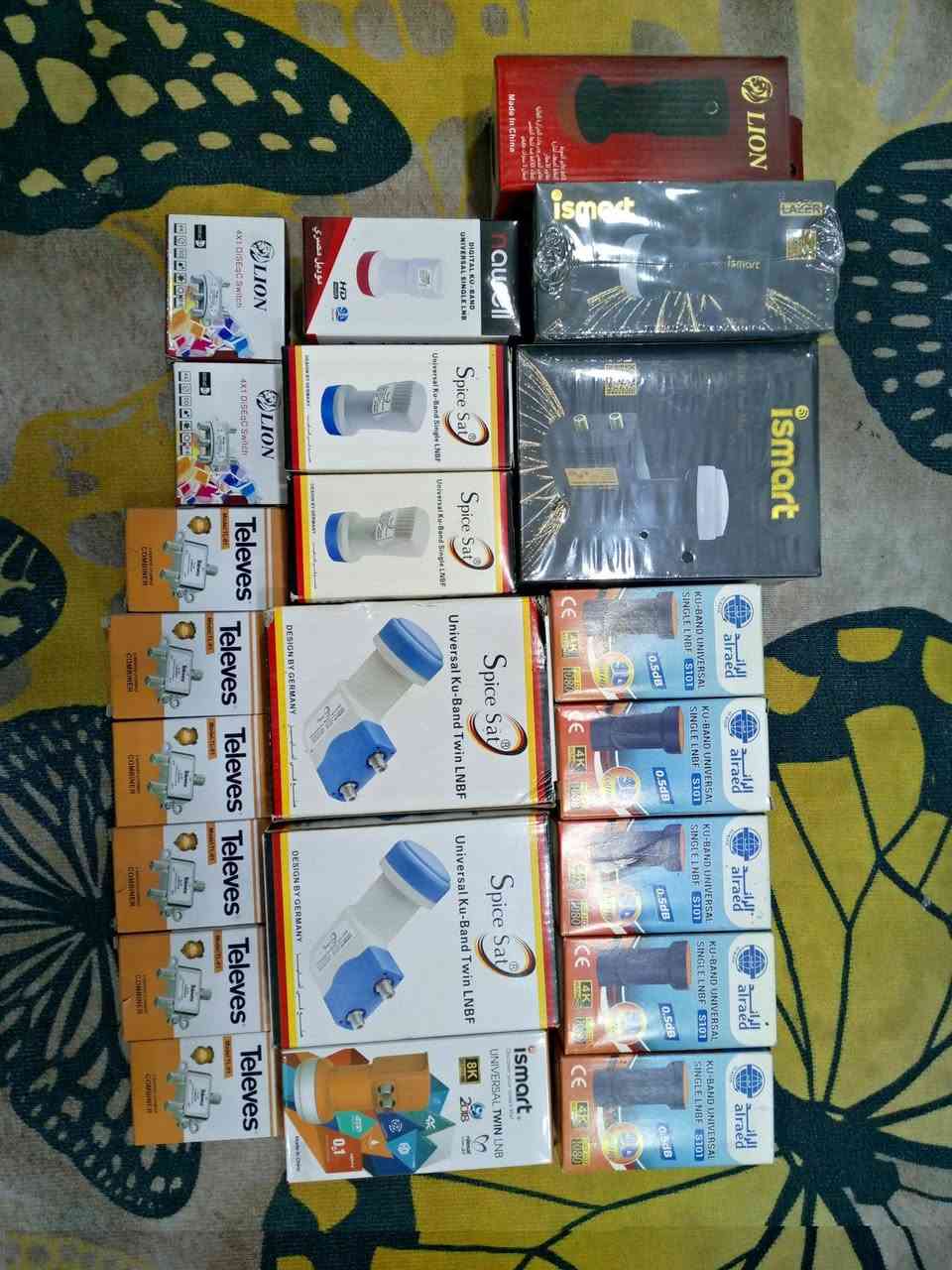 🔴 بضاعة ستلايت للبيع 🔴
ستلايت + ريموتات + ملحقاتها

250 ريموت شاشة كلة ماشي وكم قطعة سبلت
140 ريموت ستلايت ماشي بالسوك

✔️ نظيفة
✔️ شغالة
✔️ مناسبة لمحلات 

البيع بسبب غلق المحل

السعر مناسب وجاد

📍 المكان: (بغداد مدينة الصدر)
📞 ***********

البيع شلعة
