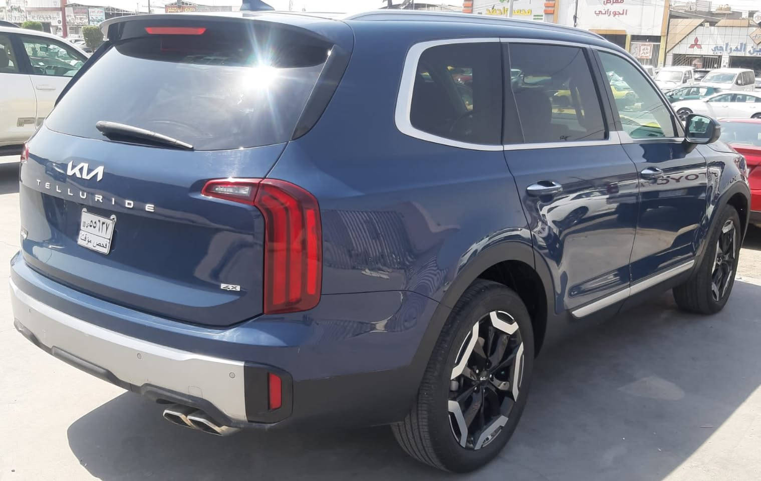 السلام عليكم
كيا تلورايد مديل 2023 x line 
مبدل بيه بنيد و خشم الجاملغ بارد بدون صبغ 
ماشيه 16 الف مايل 
سعره 235 و مجال بسيط جدا 
للاستفسار 
***********
