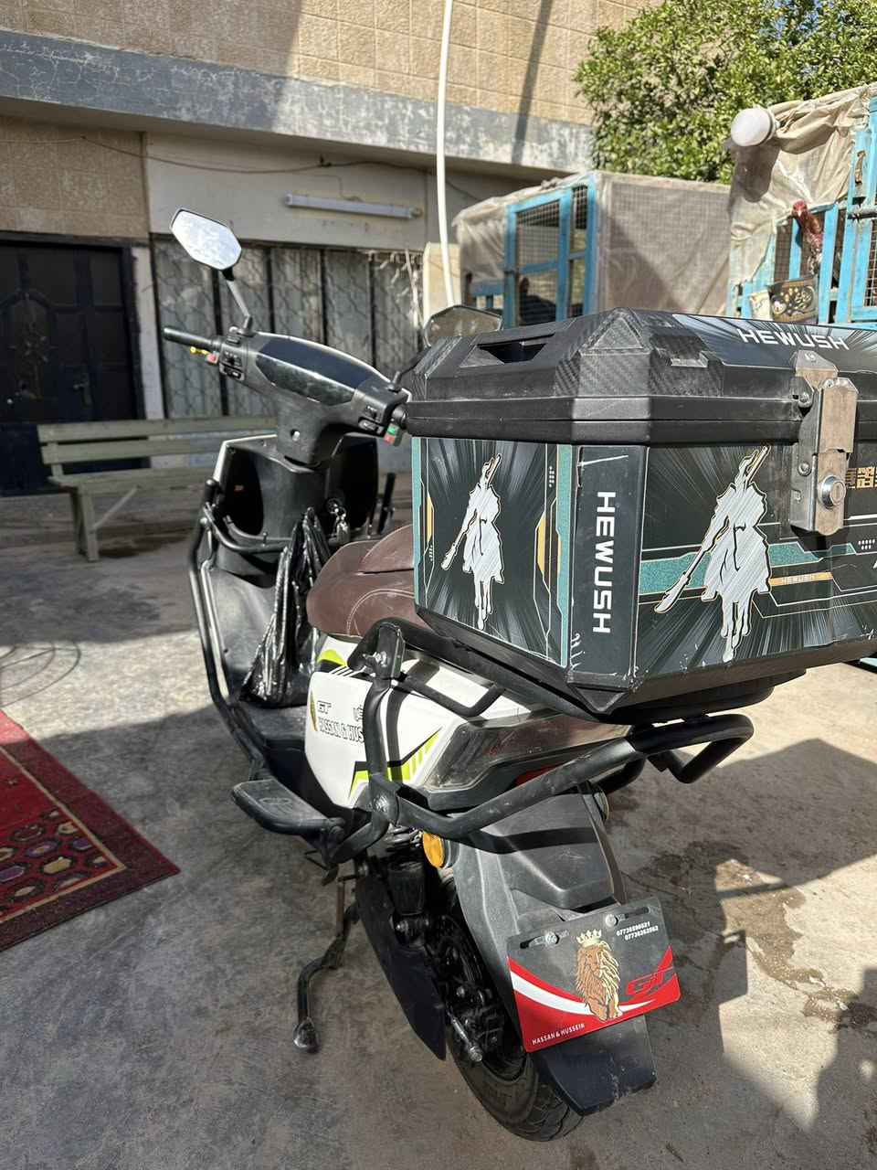 دراجه شحن GT موديل 26 نضافه ملياااار كله شغاله 
6بطاريات كلهن فول 
ملف 2000w
سرعه 120 👉
نشاط فول 
تشغيل بصمه +كرت 
بلوتوث +شاشه ديجتال 

سعر الدراجه 575 فقط                    (سعر الجديد مليون)

مكان رمادي    ***********
