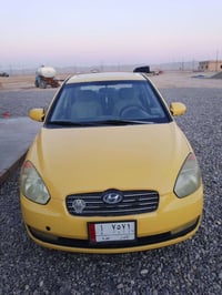 سياره اكسنت موديل 2009 فول مواصفات سيارة جاهزه ماتصرف الف دينار رقم ان...