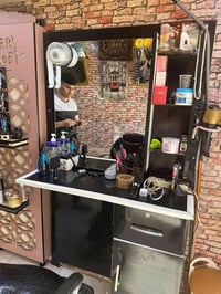 مرايات حلاقة • ٢ قطع • نظيف