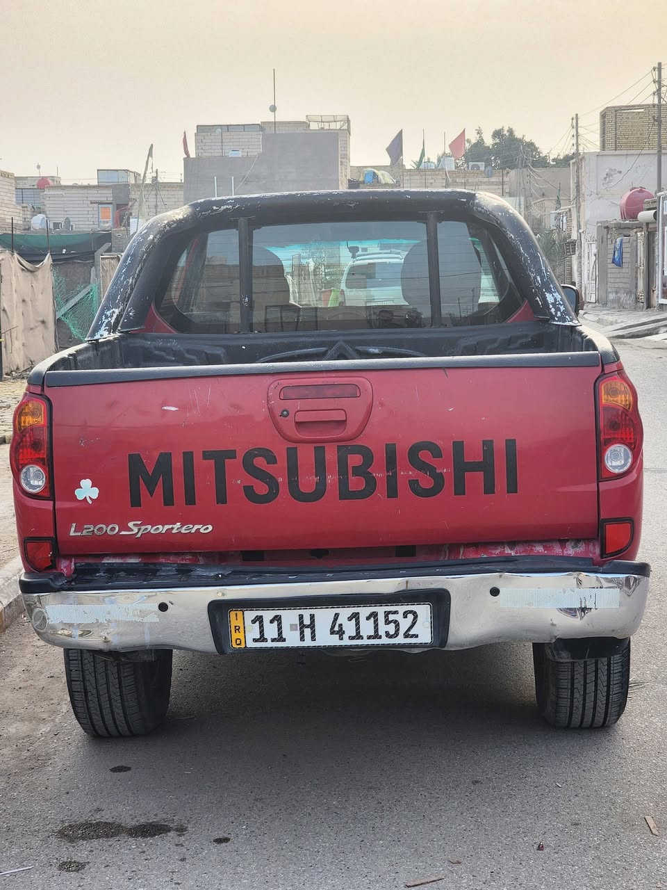 بيك أب مستبوشي موديل 2015
مكينة 6 سلندر مكفولة السيارة حدادية تايرات باتري كله جديد مكانة ناصرية مركز السعر١٥٠ وبيه مجال 
***********
