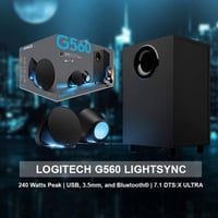 لوجيتك G560 • سماعات • استعمال قليل