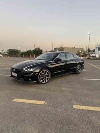 سوناتا 2022 Nمحرك 2500 تيبرو فول للاخير  حادثة قبغ جنطة وشوية من جاملغ...