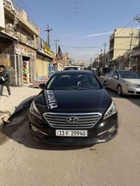 سوناتا مديل ٢٠١٥ للبيع بسعر مناسب حادث جاملغ وبنيد  السياره فول عده ال...