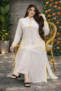 دشداشة كشمير كويتي • مقاس L-XL-2XL • جديد