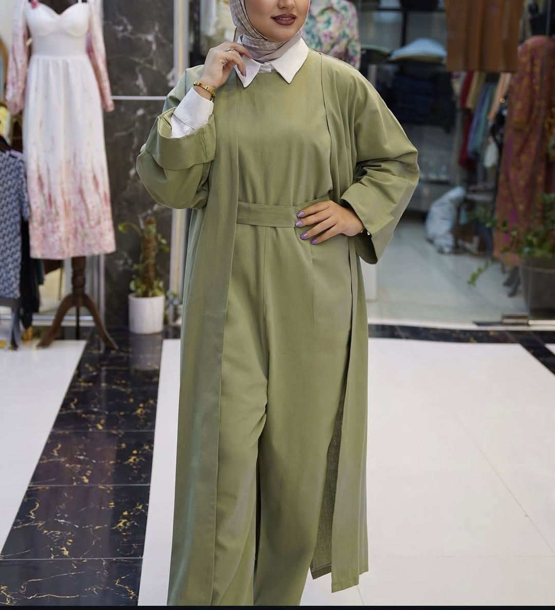 عندي هذا موديل شلعة ٦٥ قطعة
ب ٥٠٠ الف. ١٠ ألوان صيفي يصير قطعتين. اوفر. وبشت


**إذا كنت صاحب هذا الإعلان وتريد حذفه لأي سبب، رجاءا أرسل رسالة إلى الدعم الفني**