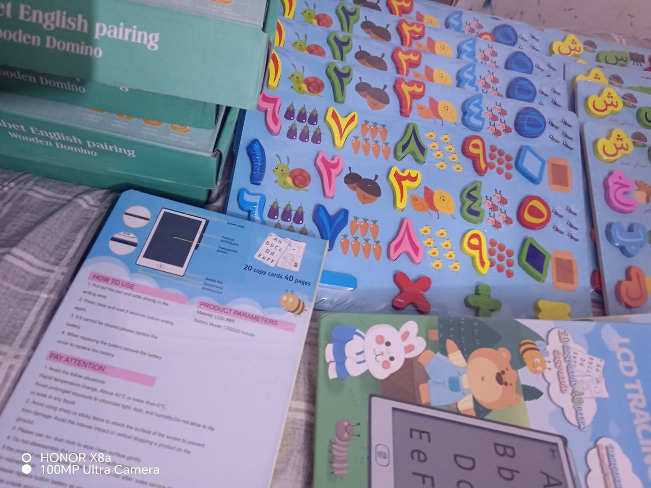 شلعة اخيره تعليميات رااااقيه جدا
بوكس خشبيات
الواح خشبيه حجم A4
كتاب سبوره الكترونيه  ملونه مع ٢٠ بطاقه وجه وظهر


**إذا كنت صاحب هذا الإعلان وتريد حذفه لأي سبب، رجاءا أرسل رسالة إلى الدعم الفني**