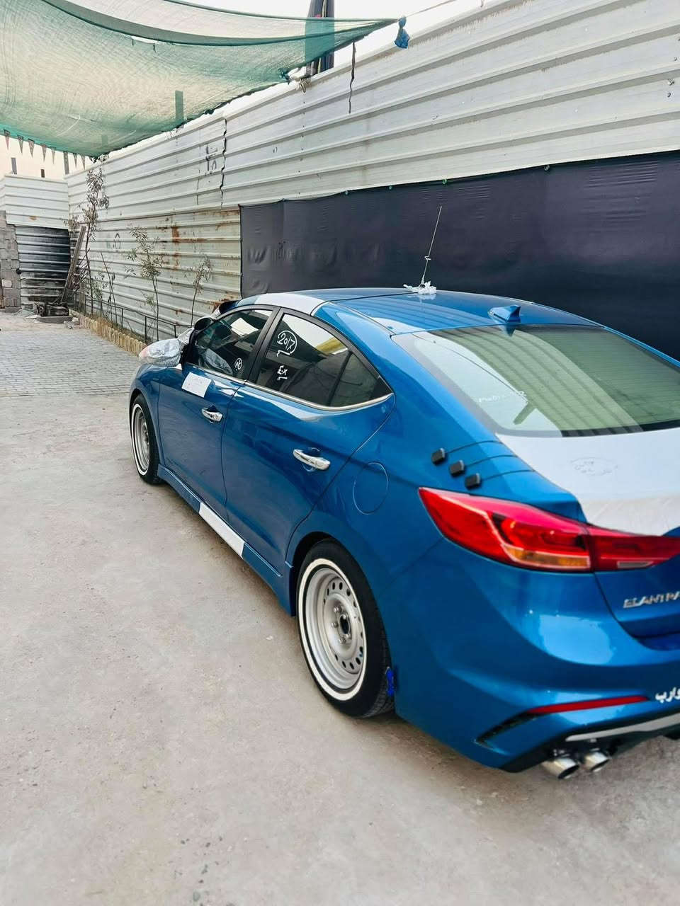 السلام عليكم
هونداي النترا موديل  2017 رقم بغداد الجديد تحويل ثاني يوم
واردي امريكي ضربتهه صفح جاملغ خلفي وباب خلفي +الجنطه كلير فقط
فول موصفات عده التنته بصمة تشغيل تدفئة كشنات 
كشنات حضن ستيرن حرف D 
السياره سبورت كير عادي مكينه 2000 تيربو كزوز رياضي
جاهزه السياره من كل النواحي 
مكان السياره البصره الجمهوريه 
رقم الهاتف او واتساب ***********
السعر 115$
