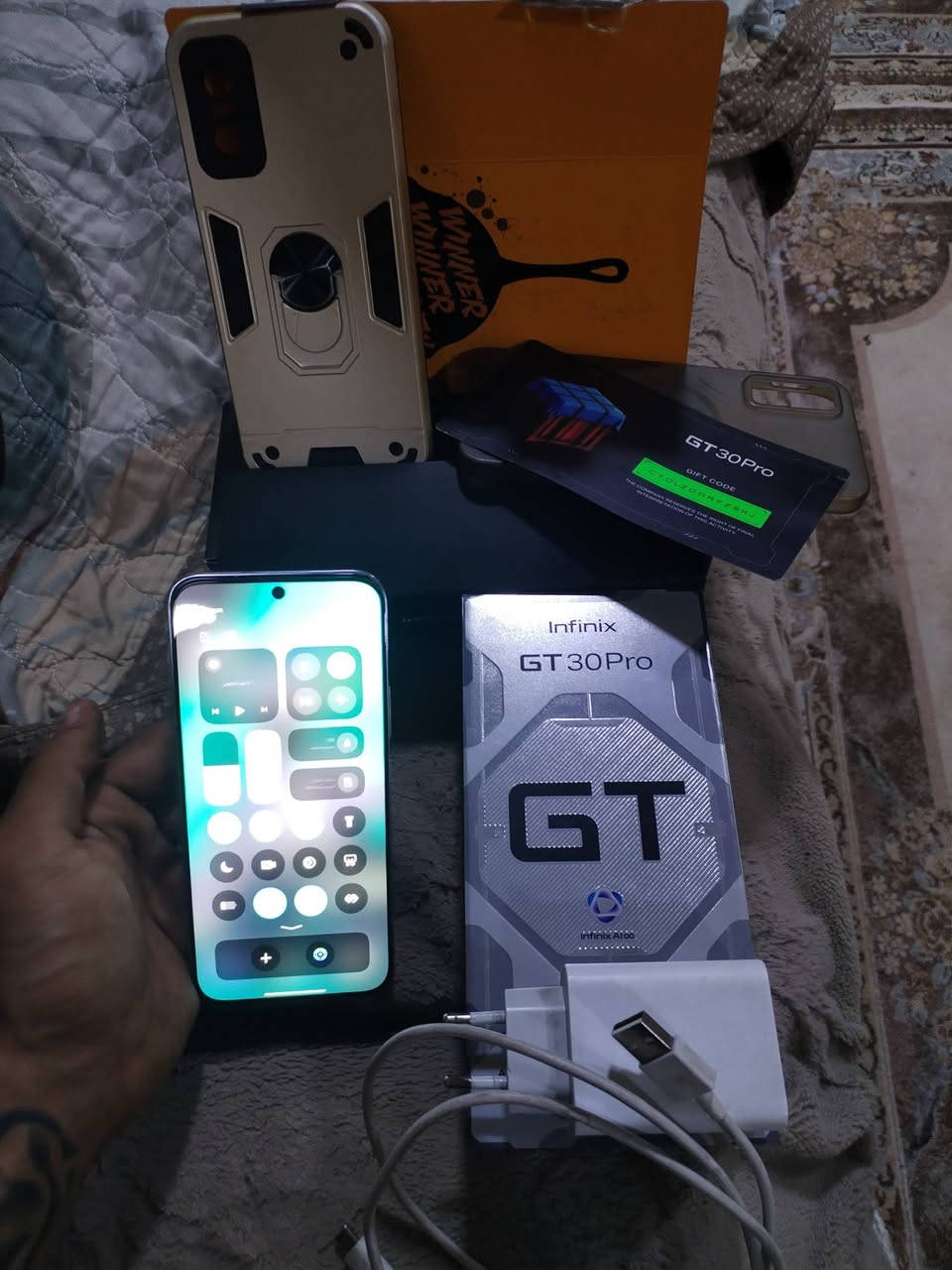 انفنكس جيتي30 برو لون سلفر
***********   سعر310  بغداد شعب

ذاكرة256

نضافة٩٩

ماناقصه كلشي كامل لملحقات مستخدم شهرين
