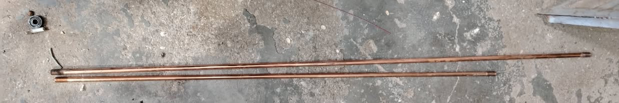 السلام عليكم ورحمة الله
شيش إرث  حديد مطلي نحاس
قياس ١٢٠ سنتيمتر ب٥ الف
قياس ١٥٠ سنتيمتر ٧ الف
***********
