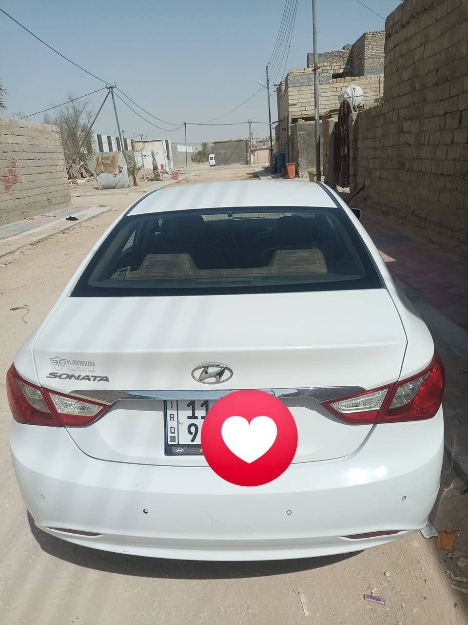 السلام عليكم سوناتا 14 خليجي كفاله عامه بدون صبغ وضربه رقم بغداد بسمي دولي مكفوله من كلشي  مكينه 2400 دوش مامفتوحه مكفوله ثلاث انضمة قياده شفتات وعادي وأيكو تقليل وقود كشن كهربائي تبريد قطعتين كامره حساسات بلادي *********** تدفئة تبريد شغالات لايت زنون شمسي سياره جديده
