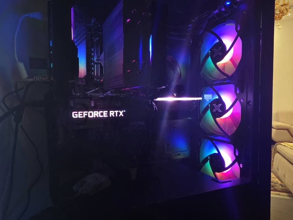 15 12400f

B760M-K ASUS PRIME 
16GB RAM 3200MHZ
 RTX 3060TI 8GB
 SSD ADATA 512GB CASE XIGMATECH DUKE COOLER RGB MASS S4000 
PSU 600W
تجي وياه هديه ماوس attack shark x11  و تفعيل وندوز 11 برو مدى الحياه مجاني 
وبيها مجال للطيبين ♥️ 
مراسلتي واتساب ***********
مكاني البصره ماعندي توصيل تجيني للبيت ابو الخصيب, البصرة
