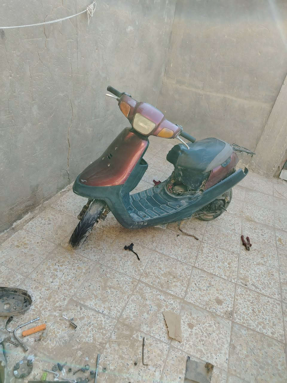 دراجة كاملة سلف وهندر وكهربائيات كفرات كاملة

نقصها : كلج خلفي وقايش. وخرز وبريك خلفي. وبلك

والبقيه ترتيبات مراوس بماكس


**إذا كنت صاحب هذا الإعلان وتريد حذفه لأي سبب، رجاءا أرسل رسالة إلى الدعم الفني**